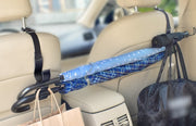 ヘッドレストフック 2個セット シートフック 車内用 フック カー用品 車内アクセサリー 車内収納用品 後部座席 シート裏