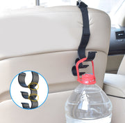ヘッドレストフック 2個セット シートフック 車内用 フック カー用品 車内アクセサリー 車内収納用品 後部座席 シート裏