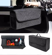 車内収納ボックス 持ち手付き 折りたたみバッグ 車用収納用品 カーアクセサリー 鞄 かばん 箱型 コンパクト 持ち運び 大容量 整理整頓 トランクボックス