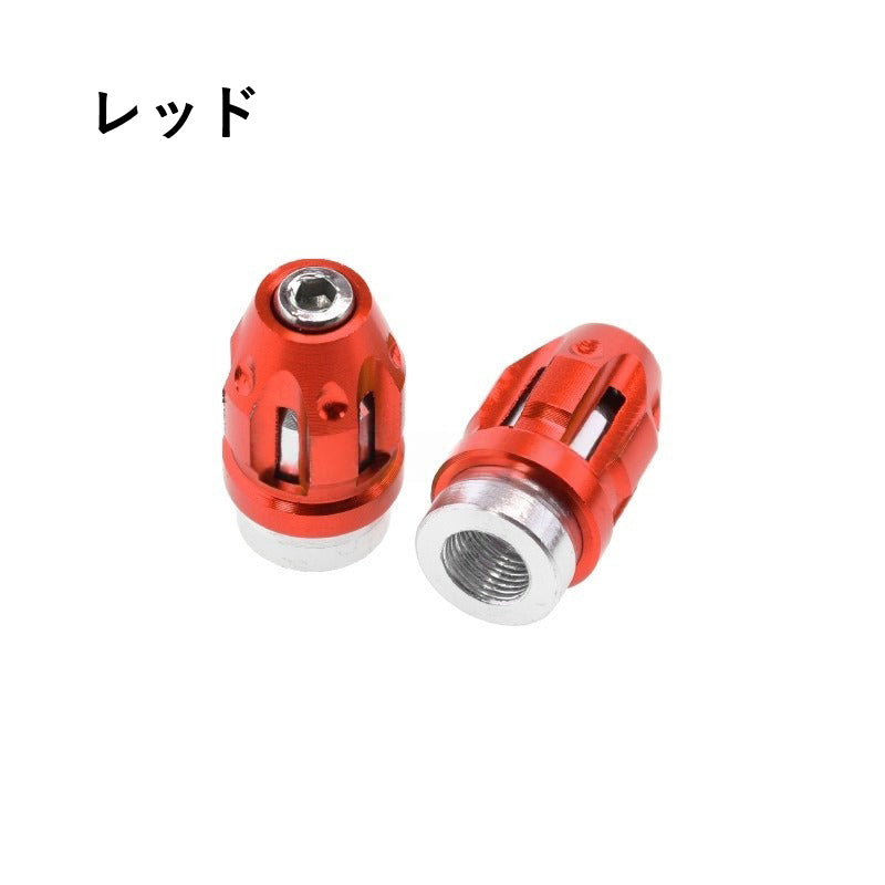 エアバルブキャップ タイヤバルブキャップ 2個入り エアーバルブ バイク用品 車用品 商品画像4