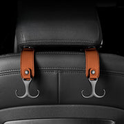 シートフック ヘッドレストフック ダブルフック 単品 1個 カラビナ 荷物掛け カー用品 車用品 荷掛け ゴミ袋 買い物袋 カーアクセサリー カーフック 車内収納 引っ掛け 後部座席 車載 省スペース ホルダー シンプル おしゃれ かっこいい スタイリッシュ カジュアル