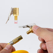 エアチャック 自動車 エアーチャック タイヤエアチャック 8mm 6mm 空気入れ エア ポンプ タイヤチャック タイヤゲージ アダプタ バルブ クリップ クリップ式 丈夫 カー用品 メンテナンス