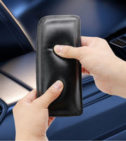 レッグクッション クッションパッド 車用品 カー用品 車内 内装 ニーパット フェイクレザー レザー調 負担軽減 膝 肘 汚れ防止 傷防止 無地 単色 ブラック ベージュ シンプル 便利