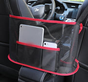 車用収納ポケット 車載 車内収納 カーアクセサリー メッシュポケット かばん収納 小物収納 後部座席 シンプル