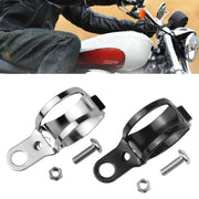 ヘッドライトステー 単品 1個 バイク用品 ウインカーステー ヘッドライトブラケット ヘッドライトホルダー 取付ボルト付き 金属製 後付け バイクアクセサリー シンプル