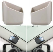 車内収納ポケット 2個入り 車載 車用 車用品 カー用品 小物入れ 小物収納 コンパクト スマホ入れ メガネ入れ 省スペース 整理