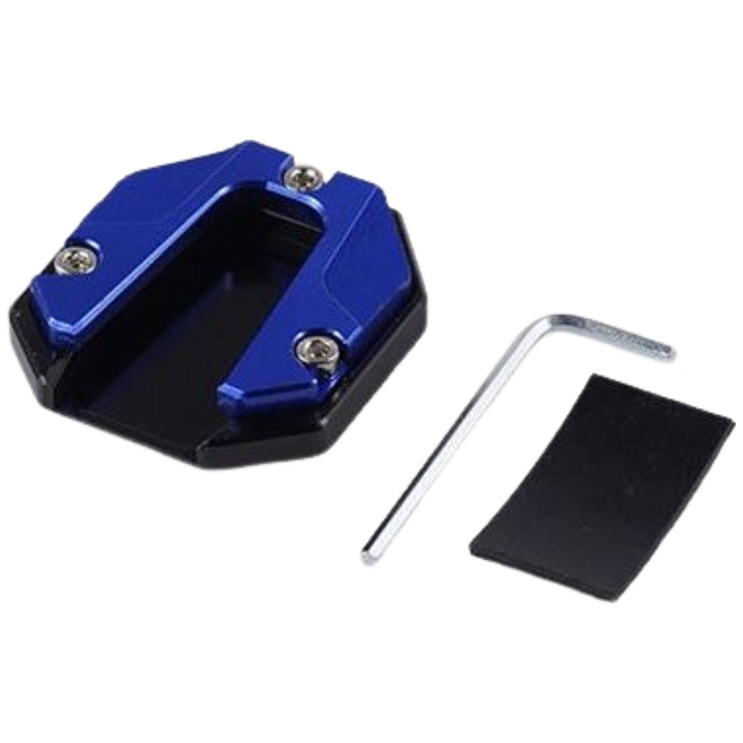 サイドスタンド プレート 単品 1個 バイク用 バイク用品 ブルー バリエーション画像