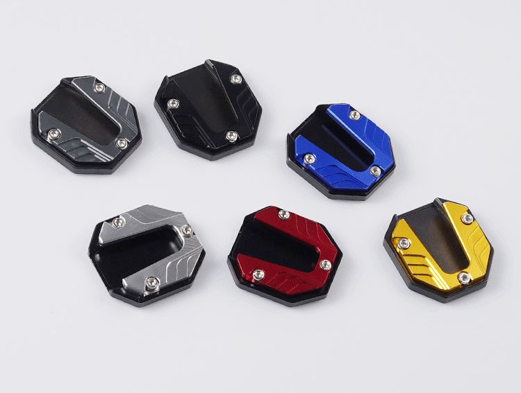 サイドスタンド プレート 単品 1個 バイク用 バイク用品 商品画像3