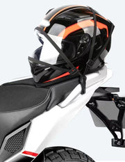バイク荷台用ゴム紐 ゴムロープ フック付き ゴムバンド 自転車 バンジーコード 荷物 固定 ヘルメット キャリーカート 固定ベルト