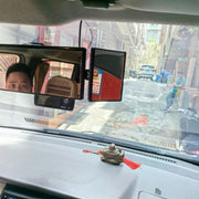 バックミラー ルームミラー カー用品 車用品 カーアクセサリー 自動車用 補助ミラー ワイドミラー 後付け 簡単取付 視野拡大