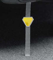 マフラーアース アースベルト カー用品 アクセサリー 静電気対策 放電 排気流動 帯電除去 電子機器対策 取付簡単 反射警告 夜間
