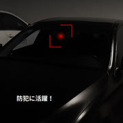 ダミーセキュリティ ダミーライト 防犯ライト 車用 LED 太陽光充電 ソーラー USB充電 リチウム 盗難防止 車載 光る カーセキュリティー 車用品