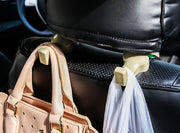 シートフック 2個セット カーフック 車載 手荷物ホルダー 荷物掛け ハンガー 簡単取付け 後部座席用 車内整頓 ヘッドレストに設置 カー用品 車用品