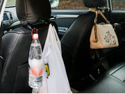 シートフック 2個セット カーフック 車載 手荷物ホルダー 荷物掛け ハンガー 簡単取付け 後部座席用 車内整頓 ヘッドレストに設置 カー用品 車用品