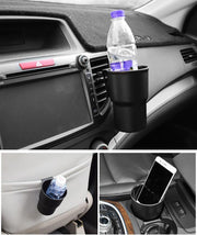 車用ドリンクホルダー カップホルダー 車載 エアコン吹き出し口 ドアポケット クリップ スマホホルダー シンプル 簡単取り付け 車内収納 車用品 カー用品 カーグッズ