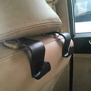 シートフック 10個セット カーフック 車載 手荷物ホルダー 荷物掛け ハンガー 簡単取付け 後部座席用 車内整頓 ヘッドレストに設置 カー用品 車用品