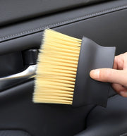 車内清掃ブラシ 洗車用品 カー用品 ディテールブラシ 隙間掃除 ホコリ取り エアコン吹き出し口 ハンドル シート ダッシュボード