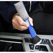 車用ブラシ 単品 1本 車内清掃 2way 隙間掃除 ほこり取り 埃取り 汚れ取り エアコン 吹き出し口 カー用品 車用品 メンテナンス 掃除 クリーニング クリーナー 便利 コンパクト スタイリッシュ