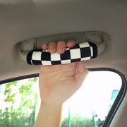 アシストグリップカバー 2個セット 車内持ち手カバー 自動車用 カー用品 内装 グリップカバー ドアグリップ 保護 汚れ防止 キズ防止 ドレスアップ
