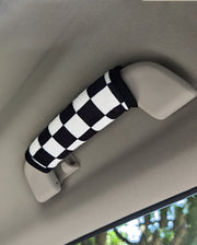 アシストグリップカバー 2個セット 車内持ち手カバー 自動車用 カー用品 内装 グリップカバー ドアグリップ 保護 汚れ防止 キズ防止 ドレスアップ