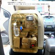 シートバックポケット 車載 車用収納バッグ 後部座席ポケット 収納ケース 吊り下げ ドリンクホルダー 小物入れ ティッシュ スマホ
