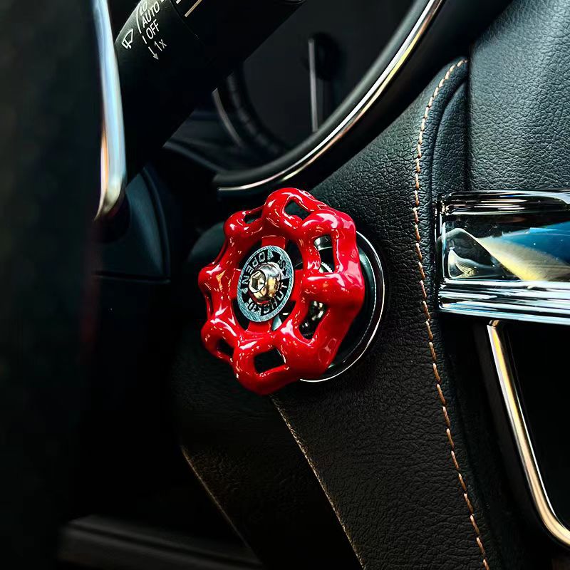 エンジンスタートボタンカバー スターターカバー 車用 エンジンプッシュボタン エンジンボタン バルブ型 商品画像4