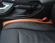 カーシート隙間クッション 単品 カー用品 車用 クッション シートサイド シートベルト 隙間埋め すき間埋め 落下防止 運転席 助手席 レザー調 フェイクレザー おしゃれ 便利