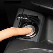 エンジンスタートボタンカバー エンジンボタン カー用品 車用品 内装パーツ 粘着式 貼り付け 保護 おしゃれ カスタム ドレスアップ デコレーション