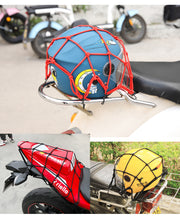 ツーリングネット ヘルメットネット 30cm 40cm バイク用品 ラゲッジネット カーゴネット ヘルメットホルダー 伸縮ネット 荷物固定 荷崩れ防止 落下防止 便利