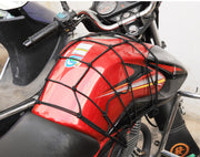 ツーリングネット ヘルメットネット 30cm 40cm バイク用品 ラゲッジネット カーゴネット ヘルメットホルダー 伸縮ネット 荷物固定 荷崩れ防止 落下防止 便利
