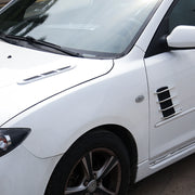 ダミーダクト フェンダーダクト 同タイプ2個セット 車用 カー用品 外装パーツ ドレスアップ 装飾 簡単 粘着テープ 高級感 ボディー装飾 退色防止 お洒落 クール かっこいい