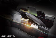 車用収納ポケット 隙間ポケット 単品 サイドポケット シートポケット レザー調 フェイクレザー シンプル 車 収納用品