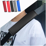 シートベルトカバー カー用品 車用品 単品 ショルダーパット 肩当て 負担軽減 面ファスナー マジック テープ フェイクレザー 着脱簡単 取り付け簡単 クッション ソフト 厚手 カーアクセサリー 内装用品 シンプル 無地 単色 黒 赤 灰 青 ワイン