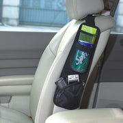 車内収納ポケット シートポケット 収納バッグ 車内収納 カー用品 車用品 メッシュポケット ネットポケット シートバッグ 小物入れ 簡単
