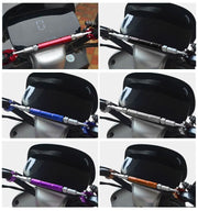 ハンドルブレース バイク ハンドル バイク用品 部品 パーツ ハンドルパーツ ハンドルバー ハンドルマウント 後付け 工具付き スマホ アクションカメラ 取付可能 頑丈 お洒落 定番 光沢 かっこいい カスタマイズ