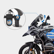 広角ミラー バイク用 バイクミラー 貼り付けタイプ フロントガラス専用 バックミラー フロントミラー 180度 角度調節 鏡 後方確認 バイク オートバイ パーツ