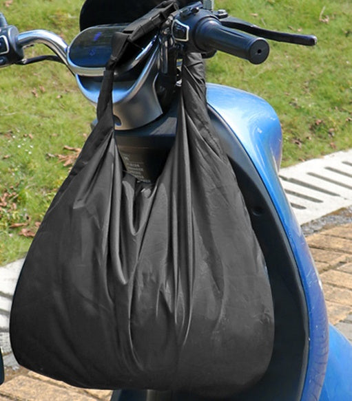 ヘルメット収納ケース バイク用 ヘルメット収納バッグ ハンドル取り付け ダイヤルロック付き 大容量 商品画像2