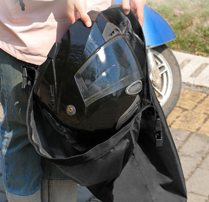 ヘルメット収納ケース バイク用 ヘルメット収納バッグ ハンドル取り付け ダイヤルロック付き 大容量 商品画像4