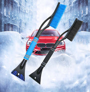 スノーブラシ アイススクレーパー 2in1 除雪ブラシ 分解可能 車用 カー用品 雪かき 霜取り 除氷 雪対策 持ち運び便利 雪下ろし 氷剥がし 掃除道具