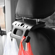 アシストグリップ 車用 後部座席 ヘッドレスト 後付け カー用品 手すり 取っ手 乗り降り補助 フック付き 荷物掛け バッグ掛け カーアクセサリー セーフティグリップ 自動車用品 便利