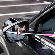 水切りワイパー サイドミラー用 伸縮式 スクイージー 車用品 窓ガラスクリーナー 洗車 カーアクセサリー 伸びる 窓拭き 掃除 水滴
