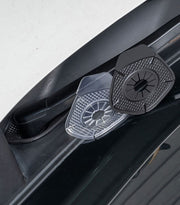 ワイパーホールカバー 同色2個セット 自動車 カー用品 穴 保護 防塵 防汚 落ち葉 ゴミ 防止 プロテクター 取付簡単 柔らかい 便利