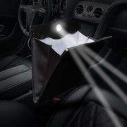 ゴミ箱 車用 ゴミ袋 ごみ入れ トラッシュケース シートバッグ LED マグネット 省スペース 開閉 車載 収納