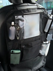 シートポケット シートバックポケット キックガード 後部座席 車用 車内 収納ポケット 収納バッグ 小物収納 タブレット収納 ドリンクホルダー お出かけ用品 ドライブグッズ 便利グッズ カー用品