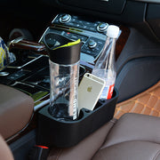 車用ドリンクホルダー カップホルダー 車載 カップ置き 小物置き スマホ置き シートサイド 挟むだけ 簡単取り付け 車内収納 車用品 カー用品 シンプル 簡単 便利