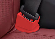 シートベルトバックルカバー 2個セット カー用品 車用品 簡単装着 内装パーツ カスタム 傷防止 傷予防 カーアクセサリー 固定 ぐらつかない カバー 保護 シンプル カジュアル