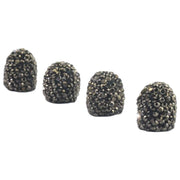 エアバルブキャップ 4個入り タイヤバルブキャップ バルブカバー カー用品 ラインストーン キラキラ ドレスアップ 装飾 カスタム 車用 自動車 バイク エアーバルブ