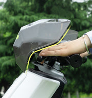 ハンドルガード ナックルガード ハンドガード バイク用 スクーター用 バイク用品 ハンドルカバー ハンドカバー 雨除け 風よけ 防寒 防護 反射テープ付き バイザー