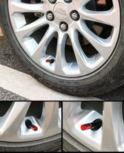 エアバルブキャップ 4個セット エアバルブ エアーバルブ タイヤ カー用品 自動車 バイク カラフル カスタム ドレスアップ おしゃれ