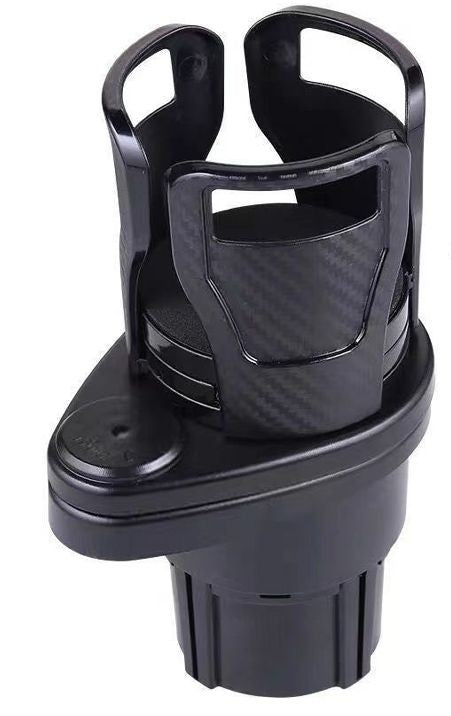 車用ドリンクホルダー 広がる 拡張 カップホルダー カー用品 2本収納 車内 差込タイプ サイズ調節 カップ麺 ペットボトル 缶飲料 小物 コンパクト収納